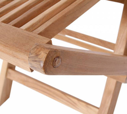 Garden Teak tuinmeubelen Viking klapstoel - Hoge rug