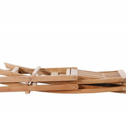 Garden Teak tuinmeubelen Viking klapstoel - Hoge rug