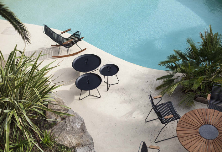 HOUE tuinmeubelen Eyelet bijzettafel | ø 57,5 cm | diverse kleuren