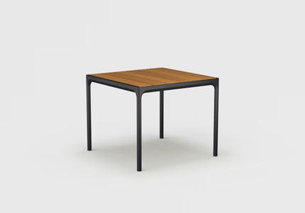 HOUE tuinmeubelen Four tuintafel | 160 x 90 | GRIJS frame & bamboo blad (NIEUW IN DOOS)