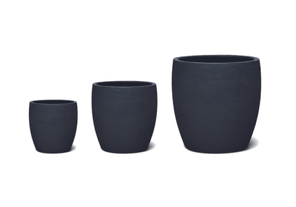 Jardinico Terra Dome | Kleur Nero | Planten Potten | Jardinico | 3 maten