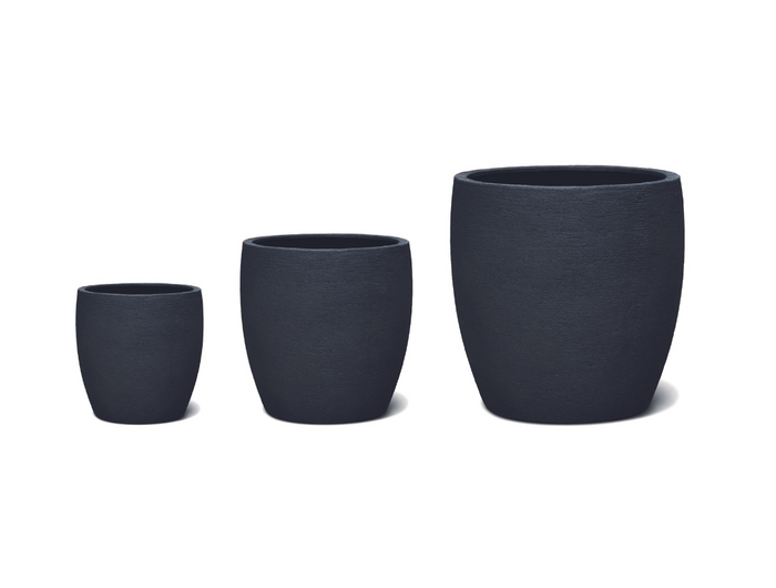 Jardinico Terra Dome | Kleur Nero | Planten Potten | Jardinico | 3 maten