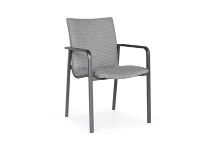 SUNS tuinmeubelen Anzio tuinstoel | Matt Royal Grey