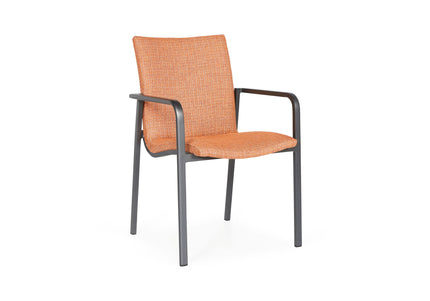 SUNS tuinmeubelen Anzio tuinstoel | Matt Royal Grey