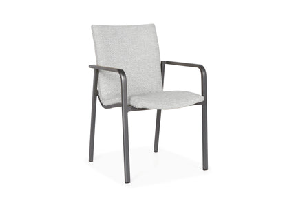 SUNS tuinmeubelen Anzio tuinstoel | Matt Royal Grey