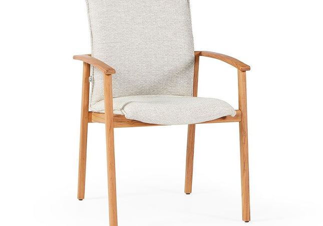 SUNS tuinmeubelen Florine tuinstoel | Teak Frame |