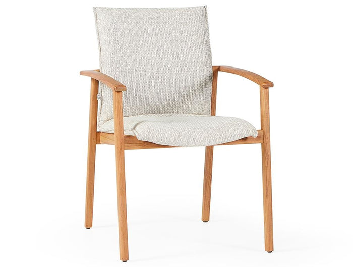 SUNS tuinmeubelen Florine tuinstoel | Teak Frame |