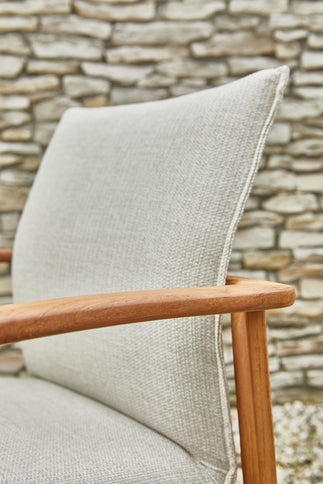 SUNS tuinmeubelen Florine tuinstoel | Teak Frame |