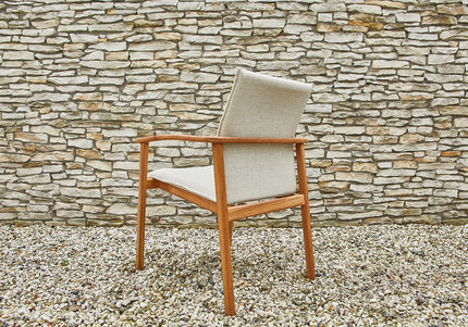 SUNS tuinmeubelen Florine tuinstoel | Teak Frame |