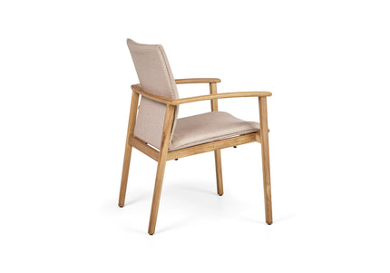 SUNS tuinmeubelen Florine tuinstoel | Teak Frame |