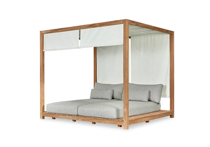 SUNS tuinmeubelen Portofino Daybed met Sunroof | Camel Sand Frame