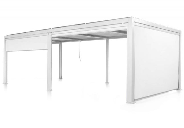 SUNS tuinmeubelen Rota Gordijnen | Mat Wit | 360 cm