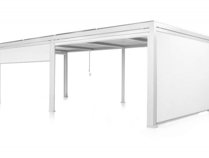 SUNS tuinmeubelen Rota Gordijnen | Mat Wit | 360 cm