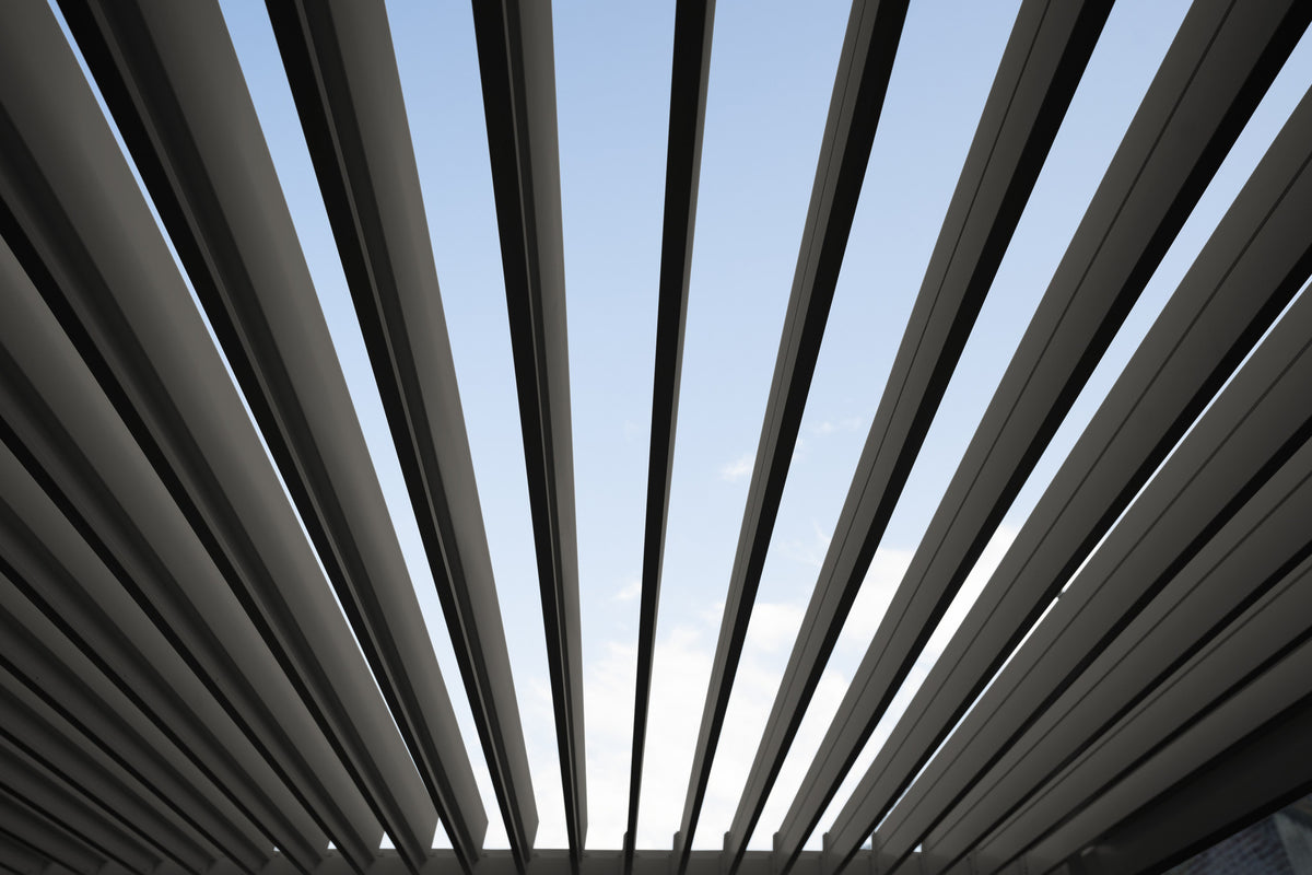 Rota | Terrassenüberdachung | Mattgrau | 360x360x250cm