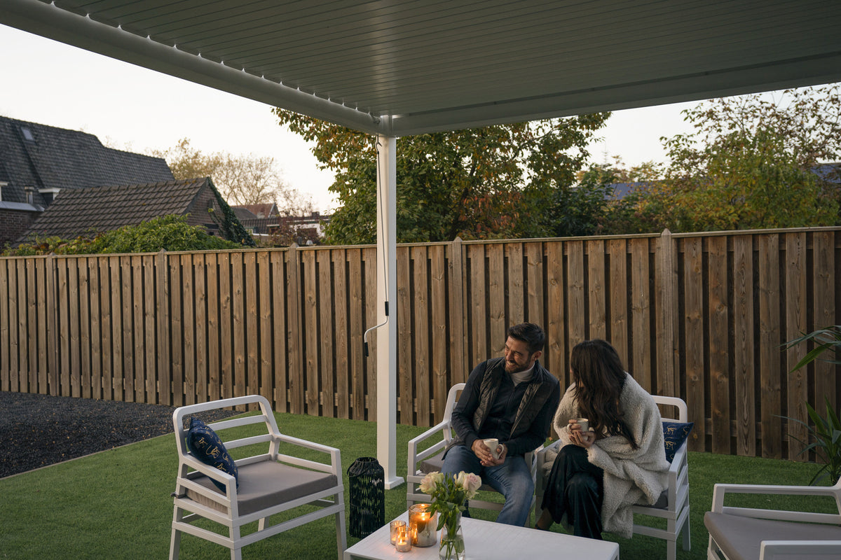 Rota | Terrassenüberdachung | Mattgrau | 360x600x250cm