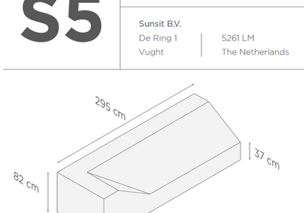 SUNS tuinmeubelen Suns | Beschermhoes | Loungeset Ibiza | s4-5