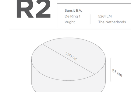 SUNS tuinmeubelen Suns | Beschermhoes voor Tuinset | R1-R2-R3