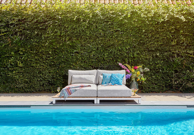 SUNS tuinmeubelen Suns | Evora | Daybed | Teak&Aluminium |