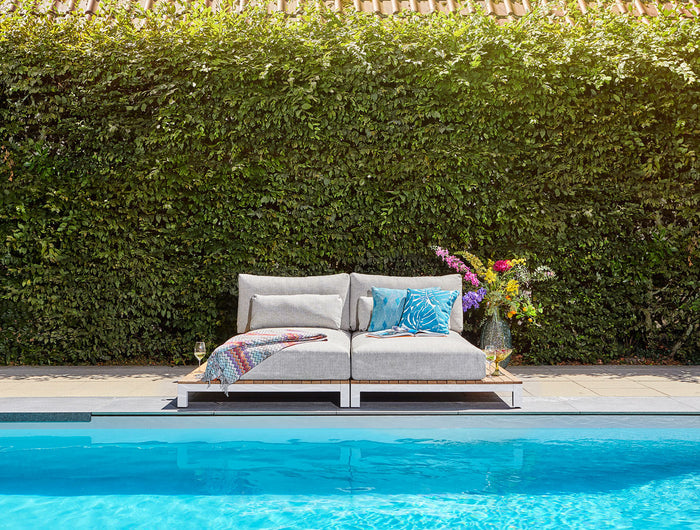 SUNS tuinmeubelen Suns | Evora | Daybed | Teak&Aluminium |