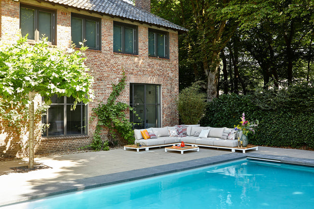 SUNS tuinmeubelen Suns | Evora | Loungeset | Grote Hoekopstelling |