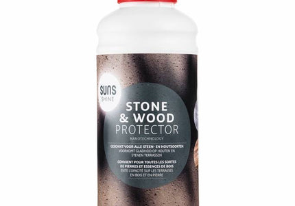 SUNS tuinmeubelen Sunsshine | Steen- en hout Beschermer | 1000 ML |