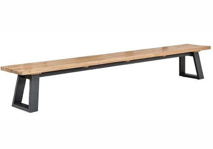 SUNS tuinmeubelen Tomar tuinbank | 3 maten | Matt Royal Grey Frame
