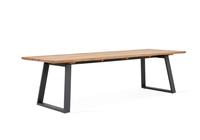 SUNS tuinmeubelen Tomar tuintafel | 3 maten | Matt Royal Grey Frame
