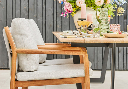 SUNS tuinmeubelen Vittoria  tuinstoel | Teak Frame