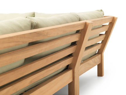 Wolfwood tuinmeubelen Coffee Bay Loungeset | met chaisse longue en 2 salon tafels