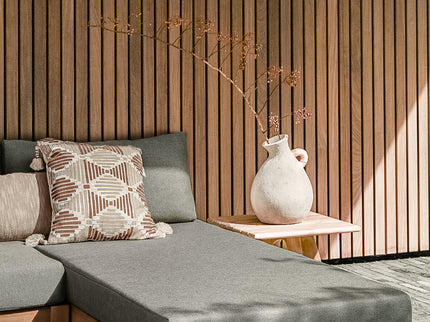 Wolfwood tuinmeubelen Coffee Bay Loungeset | met chaisse longue en 2 salon tafels