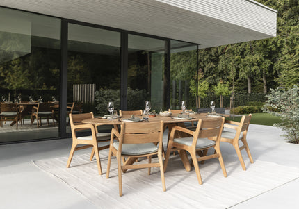 Wolfwood tuinmeubelen Durban tuintafel
