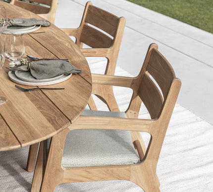 Wolfwood tuinmeubelen Durban tuintafel
