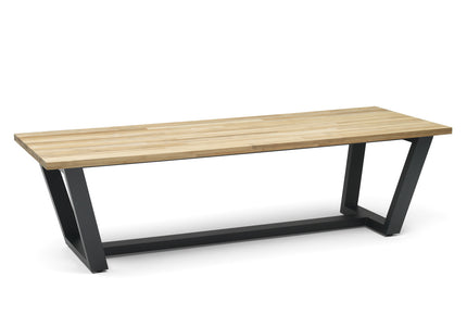 Wolfwood tuinmeubelen George tuintafel | teakhout & aluminium | 280 cm
