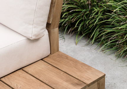 Wolfwood tuinmeubelen James Loungeset | Daybed incl. 2 bijzettafels