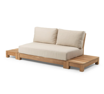 Wolfwood tuinmeubelen James loungeset | losse modules