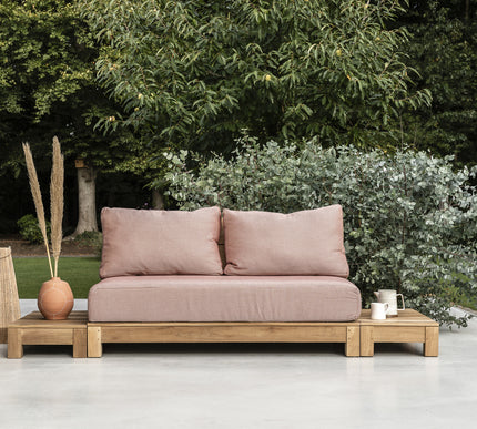 Wolfwood tuinmeubelen James loungeset | losse modules
