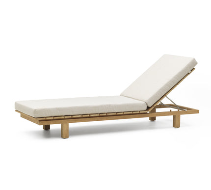 Wolfwood tuinmeubelen James sunlounger | met of zonder kussen