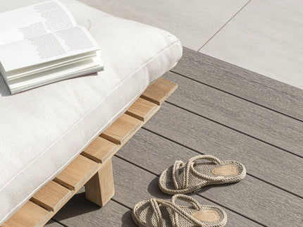 Wolfwood tuinmeubelen James sunlounger | met of zonder kussen