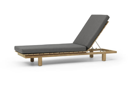 Wolfwood tuinmeubelen James sunlounger | met of zonder kussen