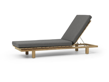 Wolfwood tuinmeubelen James sunlounger | met of zonder kussen