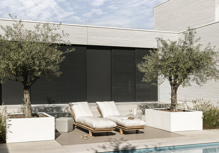 Wolfwood tuinmeubelen James sunlounger | met of zonder kussen
