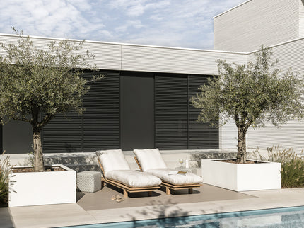 Wolfwood tuinmeubelen James sunlounger | met of zonder kussen