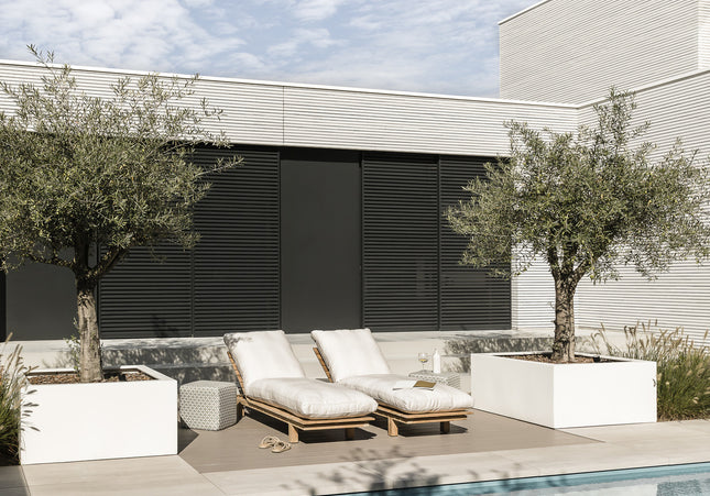 Wolfwood tuinmeubelen James sunlounger | met of zonder kussen