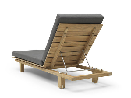 Wolfwood tuinmeubelen James sunlounger | met of zonder kussen