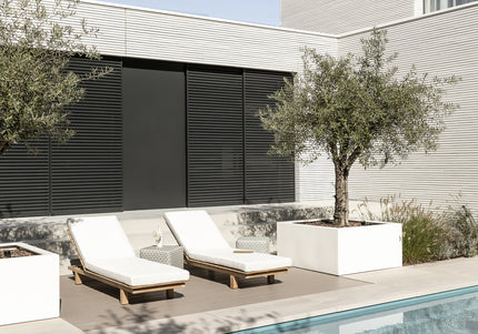 Wolfwood tuinmeubelen James sunlounger | met of zonder kussen