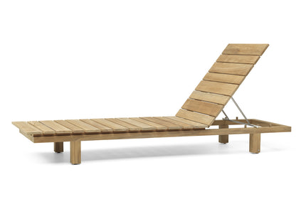 Wolfwood tuinmeubelen James sunlounger | met of zonder kussen