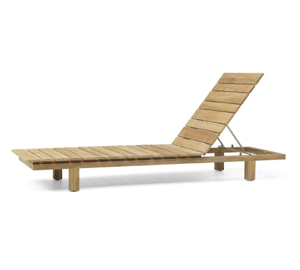 Wolfwood tuinmeubelen James sunlounger | met of zonder kussen