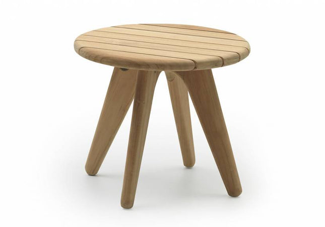 Wolfwood tuinmeubelen Norden bijzettafel | Teakhout | Rond