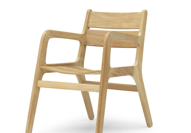 Wolfwood tuinmeubelen Norden dining chair teak