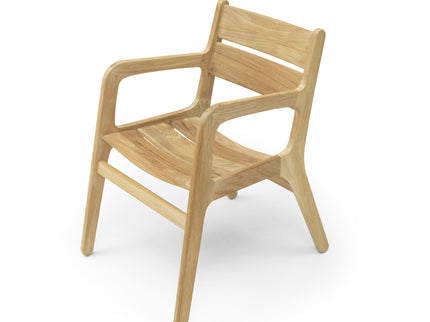 Wolfwood tuinmeubelen Norden dining chair teak